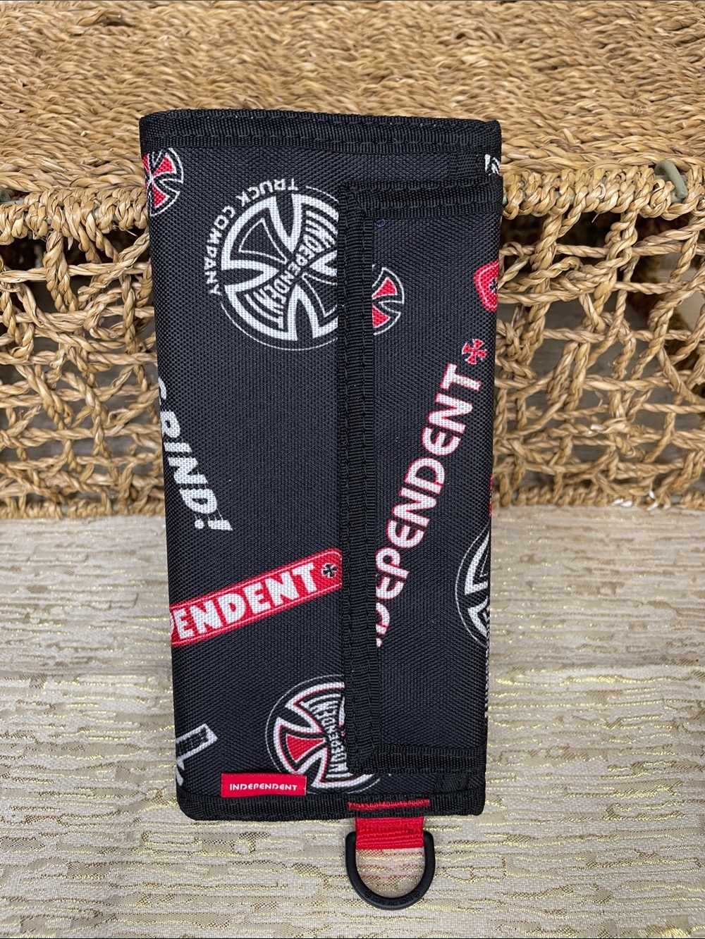 Independent Skate Wallet in Black & Red by Herschel